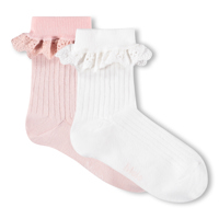 Molo Strumpor Nana 2-pak Rosa Str. 23-26 1