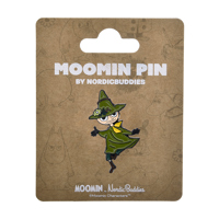 Nordic Buddies Brosch Pin Snusmumriken Armégrön