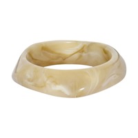 PITAYA Armbånd Sigga Chunky Horn  Beige