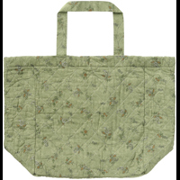 Ib Laursen Shopper Quiltet Grönt mönster 1