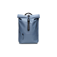RAINS Ryggsäck Rolltop Rucksack Grå/Blå 1