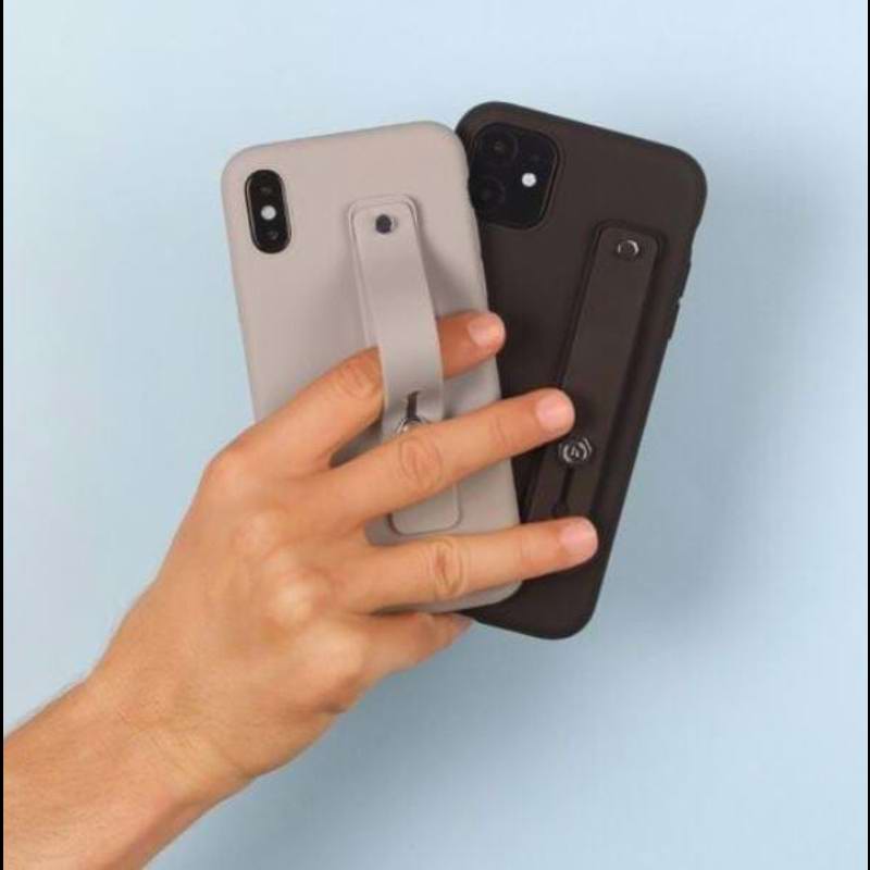 Holdit Fingerstropp till mobilcover Grå 4