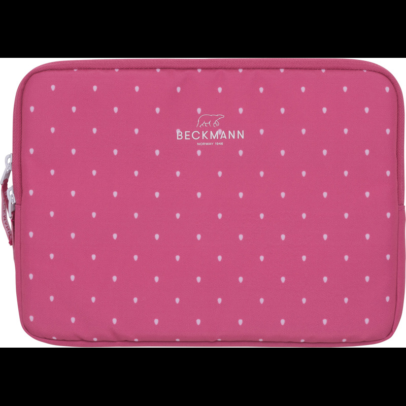 Beckmann Datorfodral Strawberry Rosa mönster 1