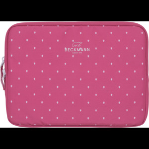 Beckmann Dator Sleeve Strawberry Rosa mönster