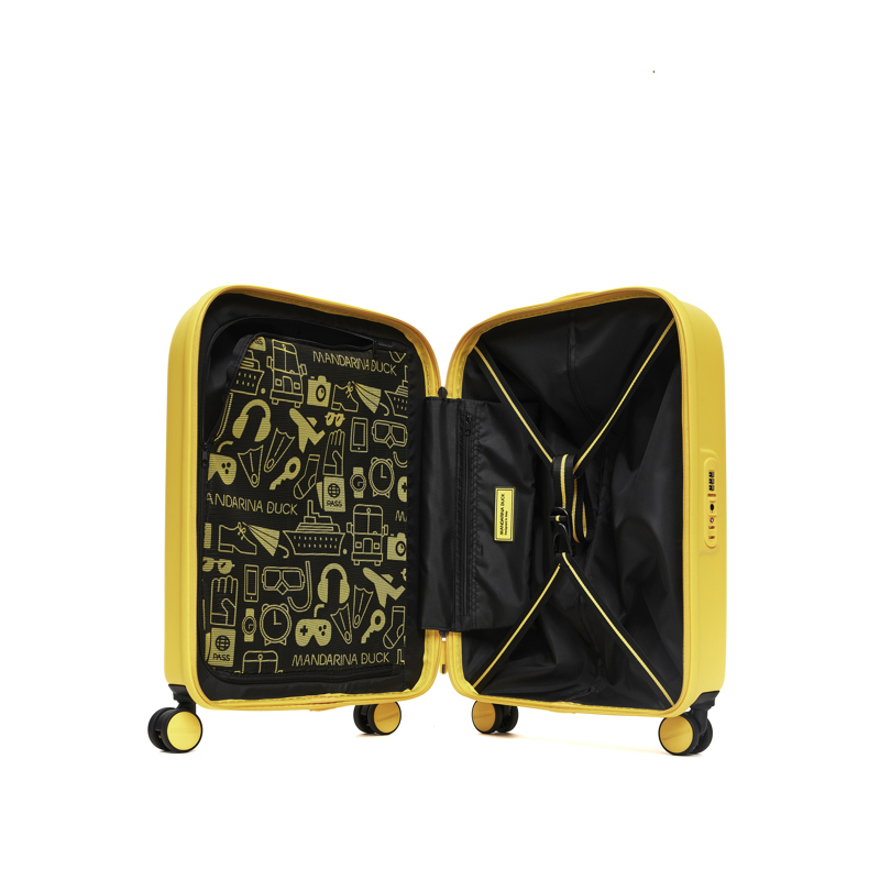 Mandarina Duck Kuffert Logoduck Gul 55 Cm 4