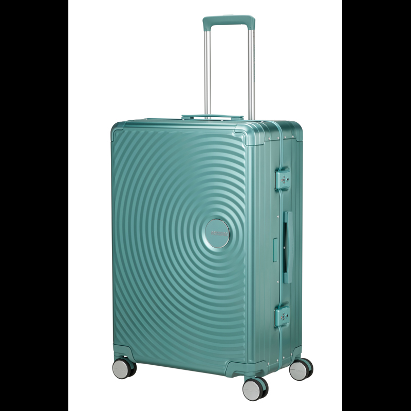 American Tourister Kuffert Soundbox Alu Turkis 77 Cm 7