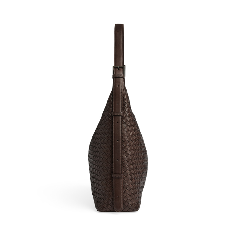 MARKBERG Skuldertaske TribecaMBG  Weave M. Brun 14" 4