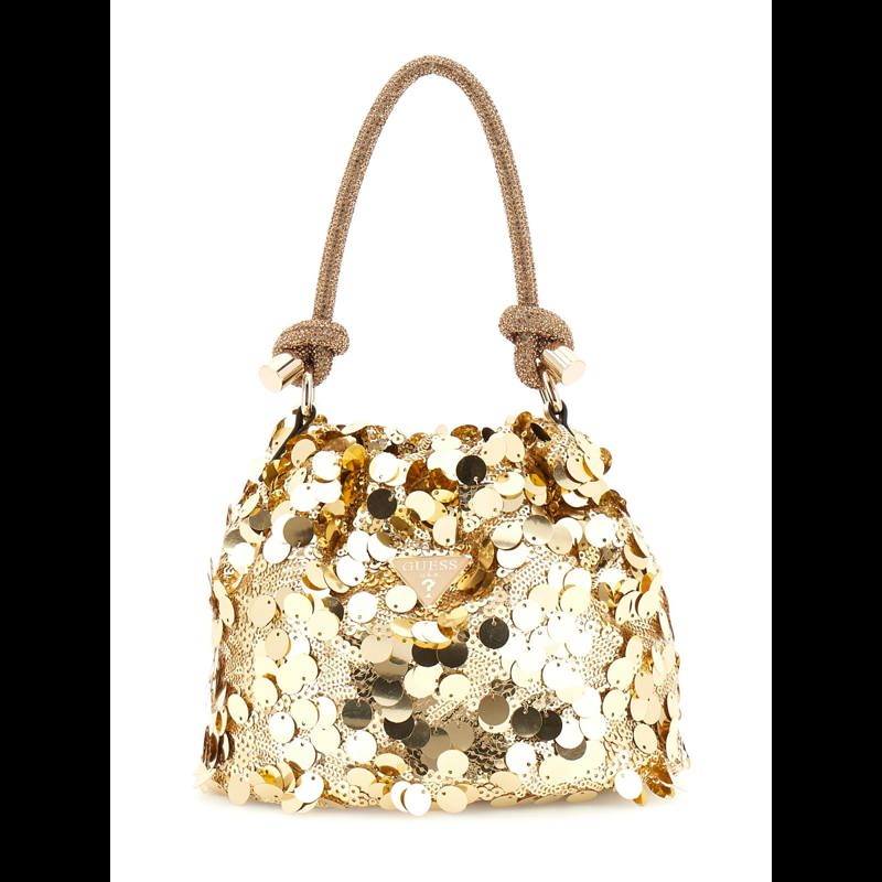 Guess Håndtaske Holiday Shine Guld 1