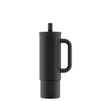 24Bottles Termosmugg Straw Cup Svart 1