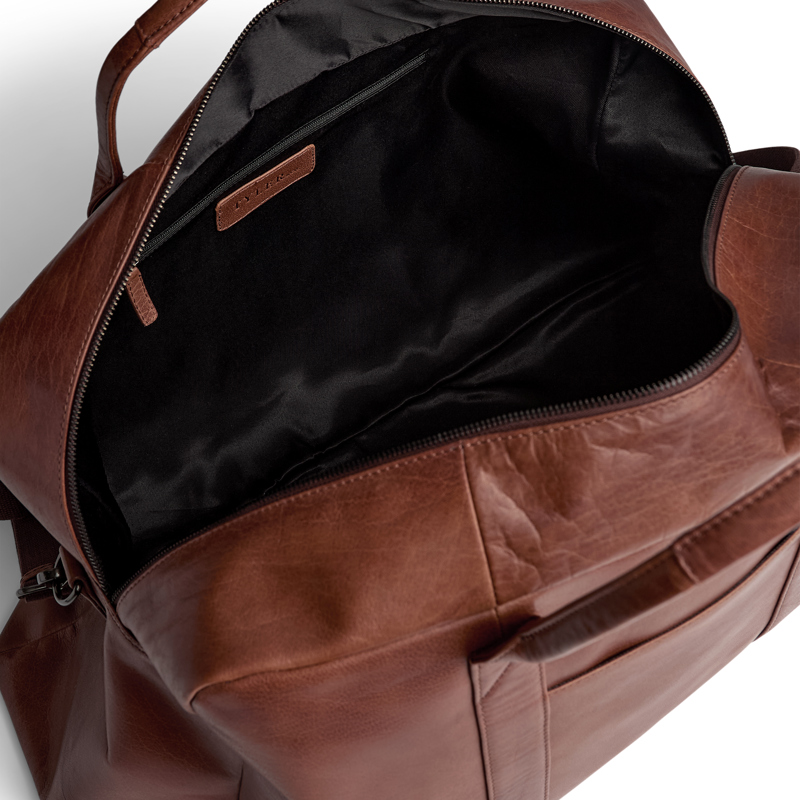 Tyler & Co Rejsetaske Vermont Weekend Bag Cognac 4