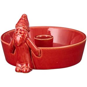 Ib Laursen Ljusstake Tomte Röd