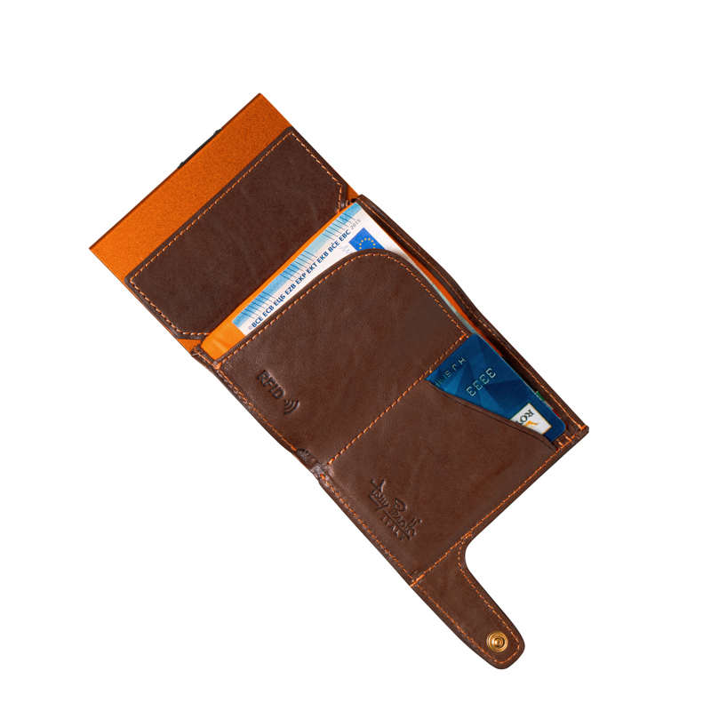 Tony Perotti Furbo Kortholder Brun/orange 6