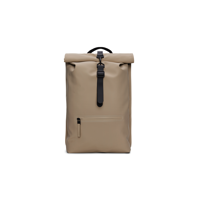RAINS Ryggsäck Rolltop Rucksack Beige 1