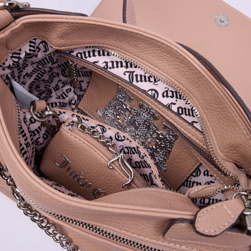 Juicy Couture Skuldertaske Twig Narrative  Pink 3