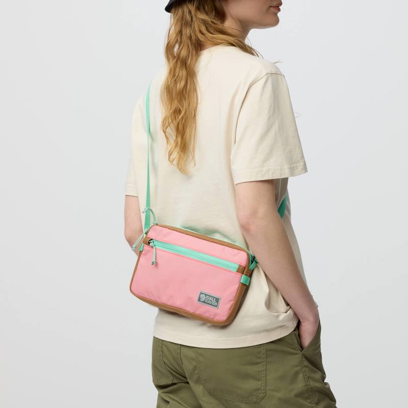 Fjällräven Skuldertaske Vardag Pocket L Rosa 4