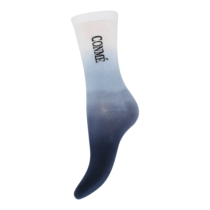 Conmé Strumpor Dip Dye Blå Str. 37-39