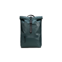 RAINS Ryggsäck Rolltop Rucksack Blågrå 1