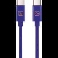 Go Travel Kabel Dual USB-C Connector Hvid 1