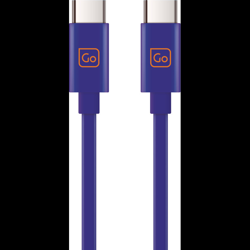 Go Travel Kabel Dual USB-C Connector Hvid 1