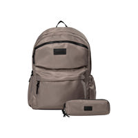 Sofie Schnoor Skoletaske OliviaSY Taupe 1