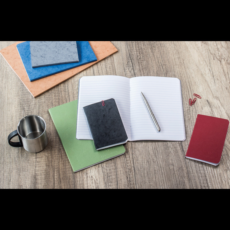 Clairefontaine Notesbog Age Bag A4 Linieret Sort 2