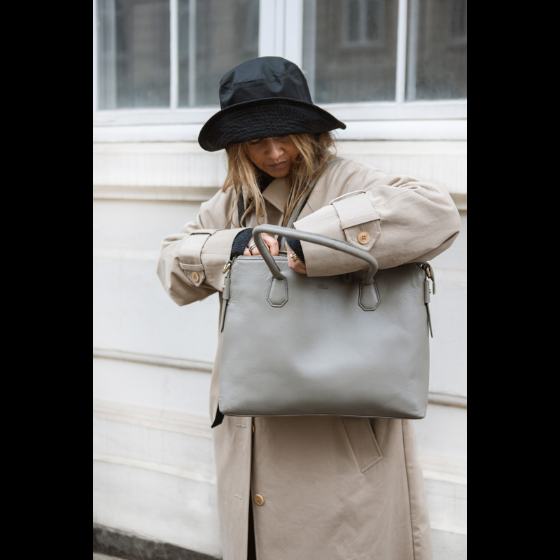 HERA Arbejdstaske Marie   Taupe 14" 2