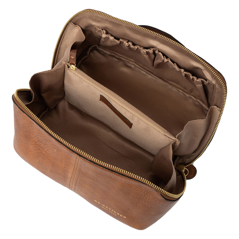 RE:DESIGNED Kosmetikpung Halima Small Brun 5