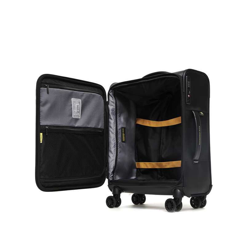 Mandarina Duck Kuffert  Eco Coated Sort 55 Cm 4
