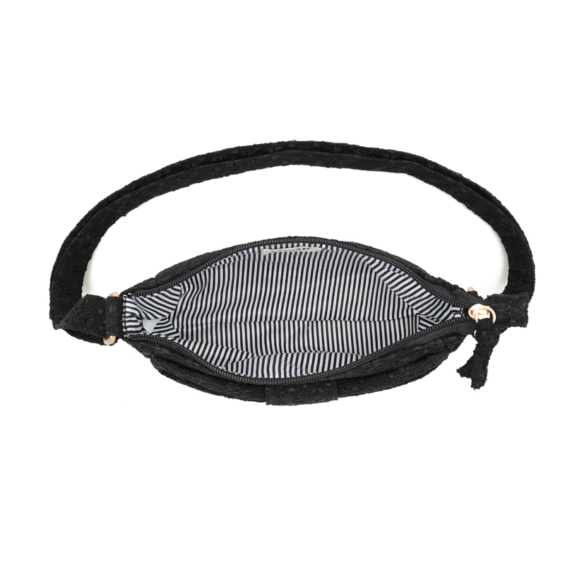 Conmé Crossbody Sille Sløjfe Sort/Sort 4