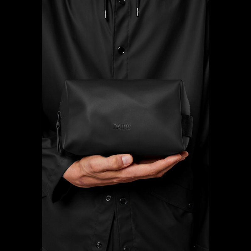 Rains Necessär Wash Bag S Svart 2