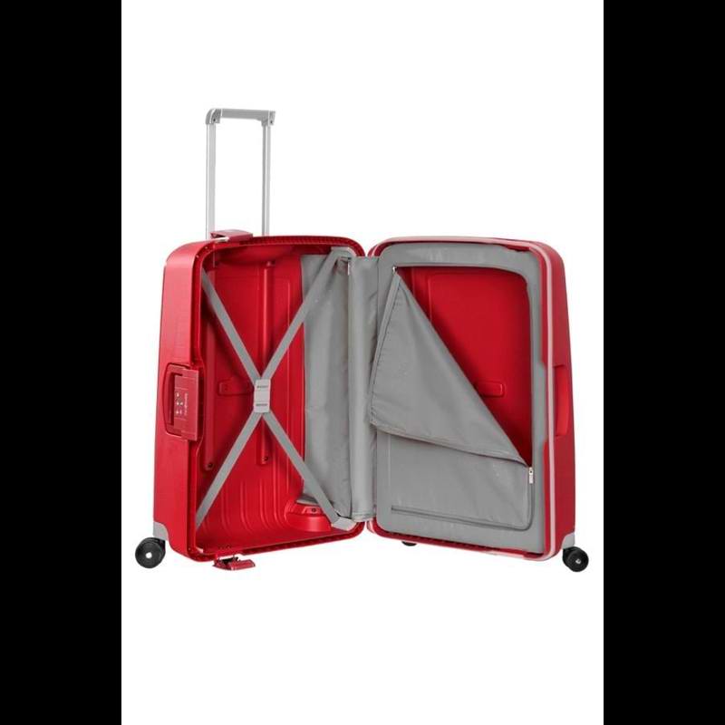 Samsonite Kuffert S.cure Rød 69 Cm 5