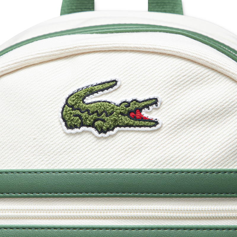Lacoste Ryggsäck Varsity Vit/grön 5