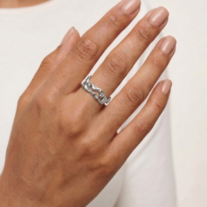 Winther Studio Ring Mocca Sølv alt image