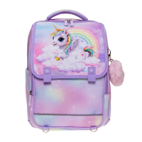 Grow Skolväska StartPack Unicorn Lila/rosa 1