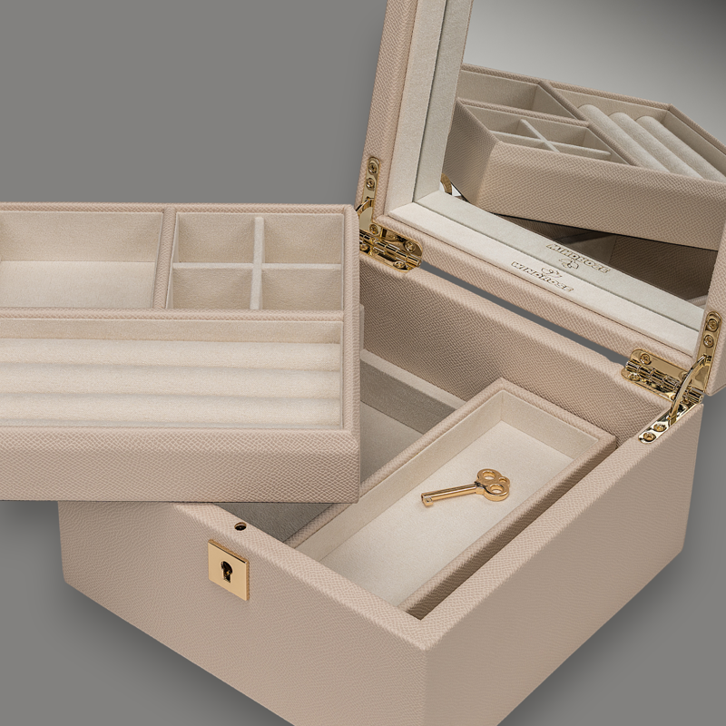 Windrose Smykkeskrin Beige 7