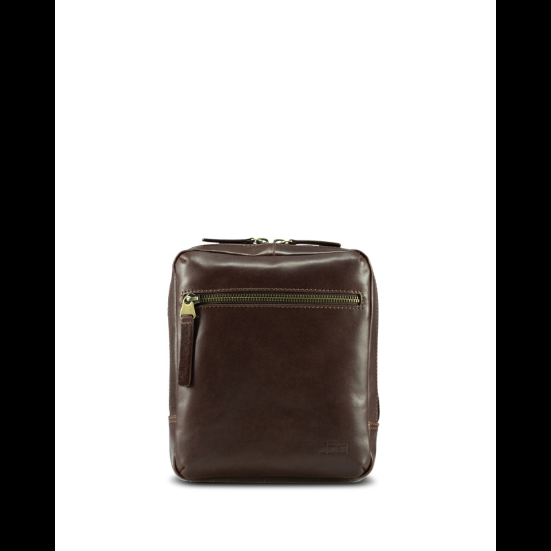 Jost Skuldertaske XS Skagen Brun/rød 1