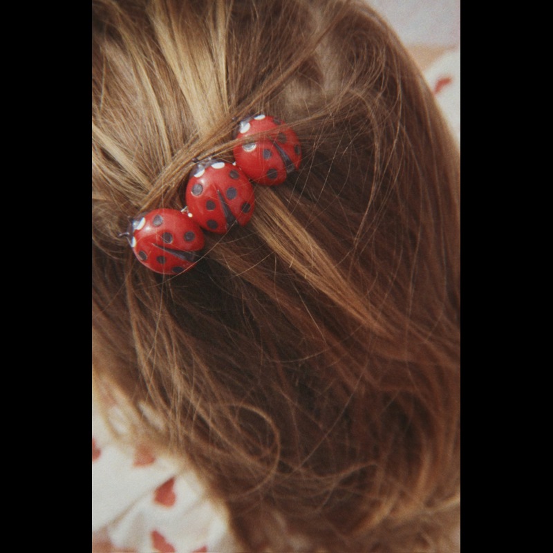 Konges Sløjd Hårspänne Ladybug Röd 2