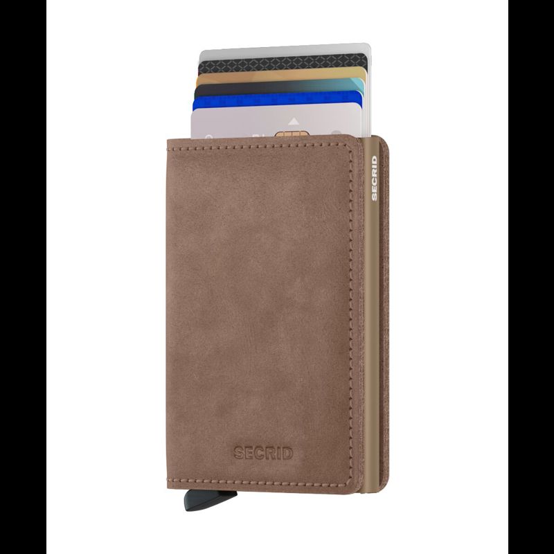 Secrid Korthållare Slimwallet Beige 1