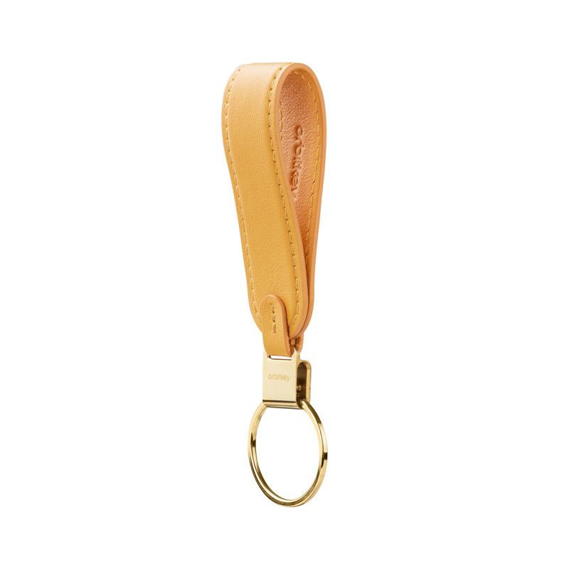 Orbitkey Nyckelring v2 Quick R  Karamell 3