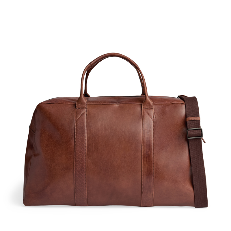 Tyler & Co Rejsetaske Vermont Weekend Bag Cognac 5