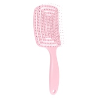 TBC Hårborste Detangling Hollow Rosa 1
