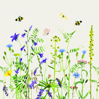 Ib Laursen Servietter Blomster Print 1