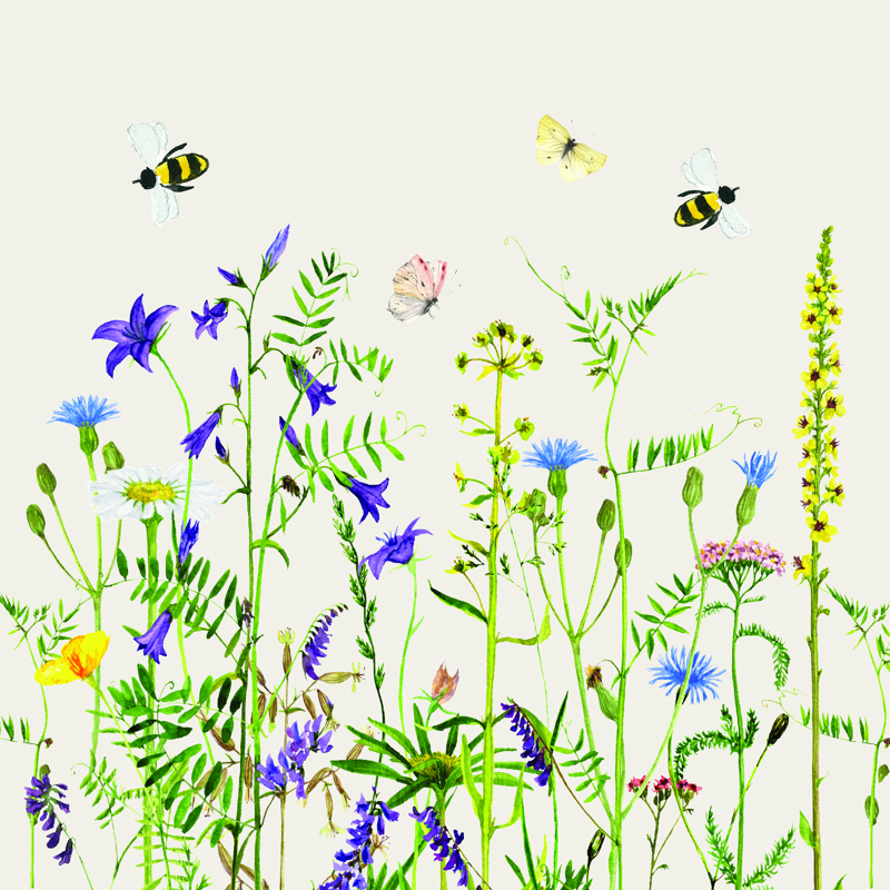 Ib Laursen Servietter Blomster Print 1