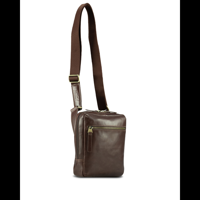 Jost Skuldertaske XS Skagen Brun/rød 4