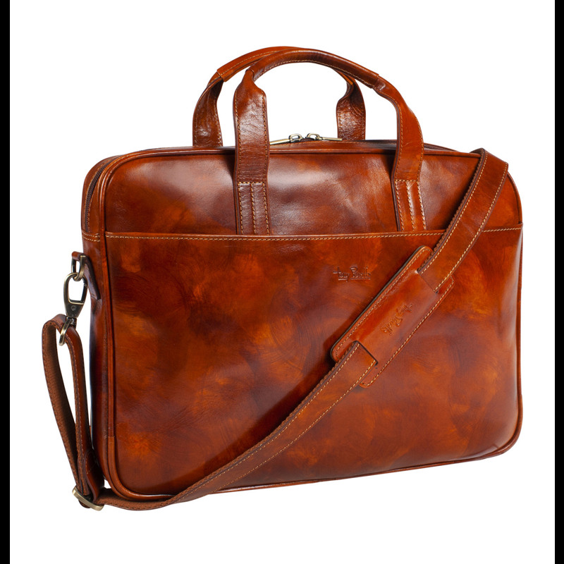 Tony Perotti Computertaske van Gogh Cognac 15" 1