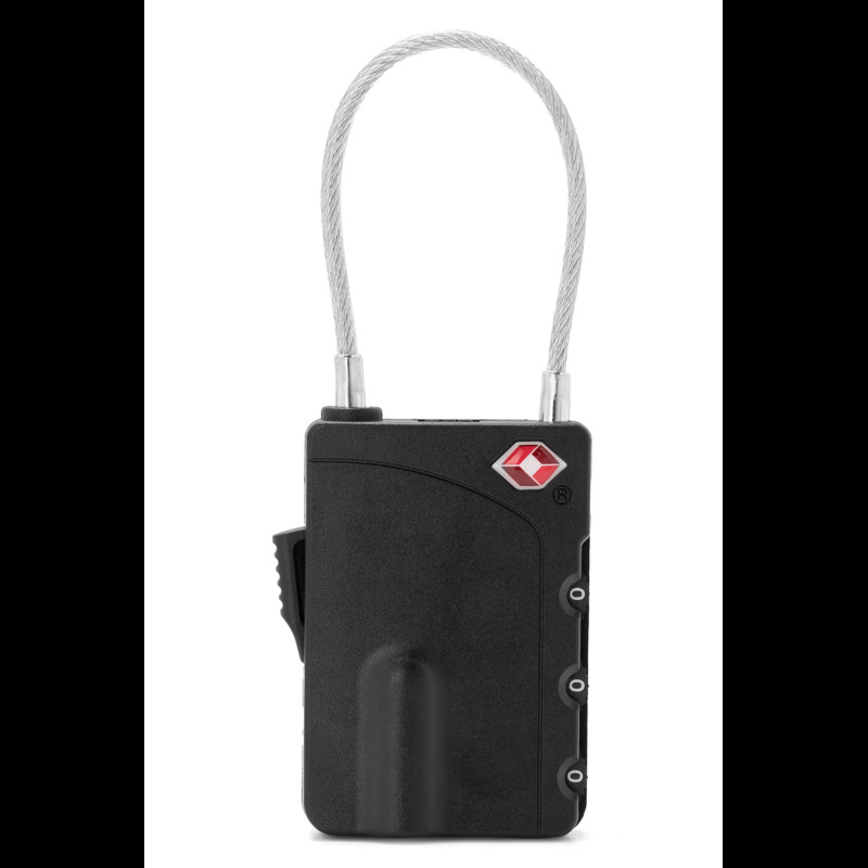 EPIC Kabellås TSA Cable Lock Svart 1
