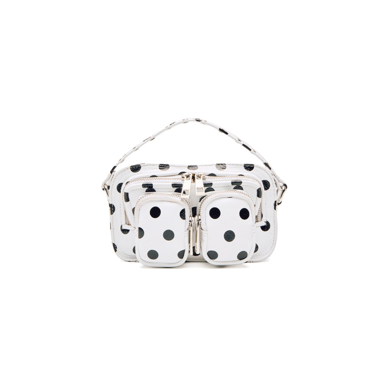 Núnoo Crossbody Helena Polka Sort/prikker 1