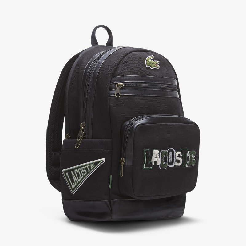 Lacoste Ryggsäck Varsity Svart/Grön 2