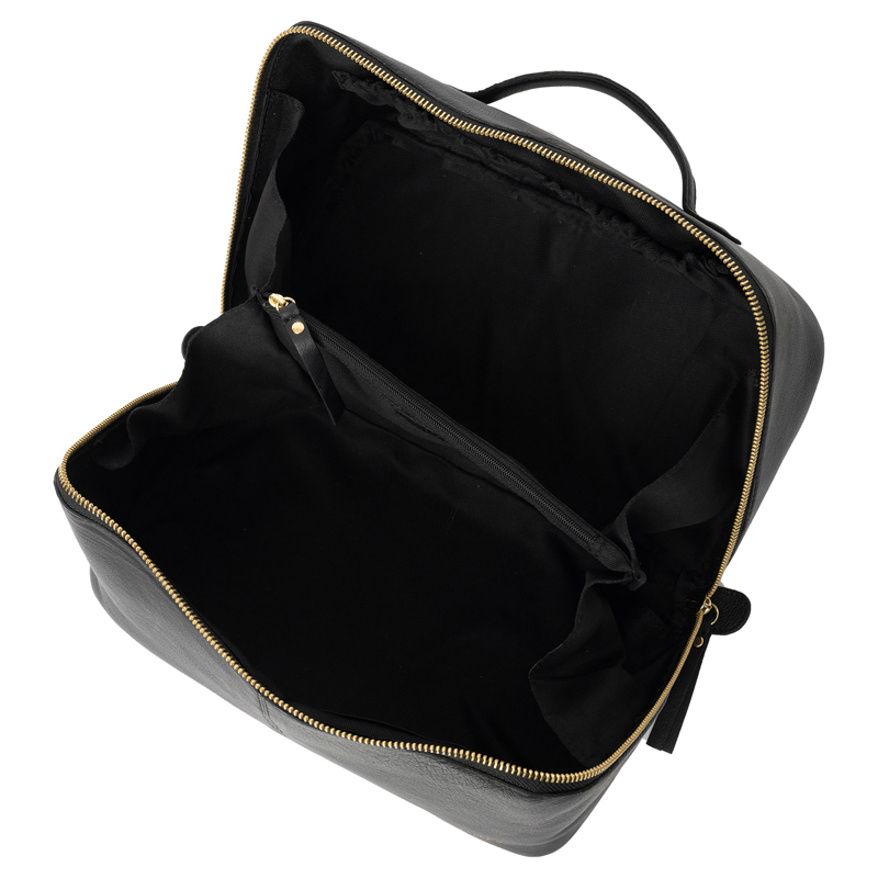 RE:DESIGNED Toilettaske Halima Big Sort/Guld 5