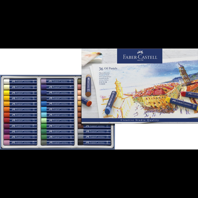 Faber-Castell Oljepastellkritor 36 st. Multi 3